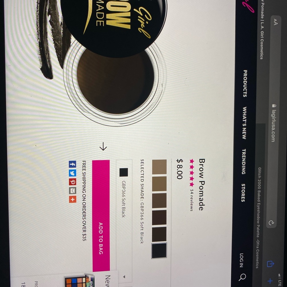 Brow pomade